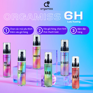  MUA 1 TẶNG 1 FULLSIZE  Body Mist Cho Nam Nữ Xịt Thơm Toàn Thân Phù Hợp Đi Học Đi Chơi Hẹn Hò ORGAMISS 105ml - Dạng Xịt 