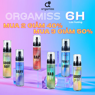 [MUA 3 GIẢM 50%] Body Mist Nước Hoa Nam Nữ - Xịt Khử Mùi Thơm Body Unisex ORGAMISS Dạng Xịt - Chai 105ML Và 30ML