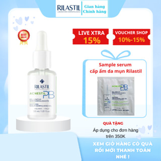 serum cấp ẩm dành cho da mụn - rilastil acnestil pb soothing sebum- normalising gel 30ml