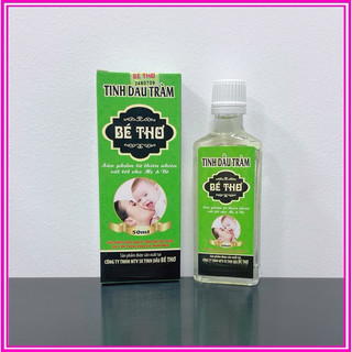 Tinh Dầu Tràm Bé Thơ 50ml, Dầu Tràm Nguyên Chất Cho Bé Sơ Sinh Phòng Cảm Cúm, Cảm Lạnh, Giữ Ấm Cơ Thể
