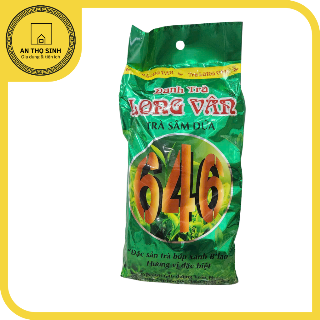 [Bịch 300g] trà Long Vân sâm dứa - Túi xanh