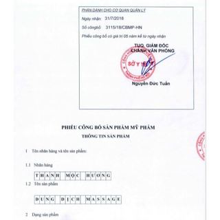[100% chính hãng] Xoa Bóp Thanh Mộc Hương
