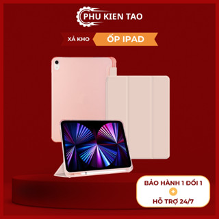 Bao da máy tính bảng thời trang có ngăn đựng bút cho Ipad 10.2 10.5 9.7 Air3 Air1 Gen 678910, iPad Pro