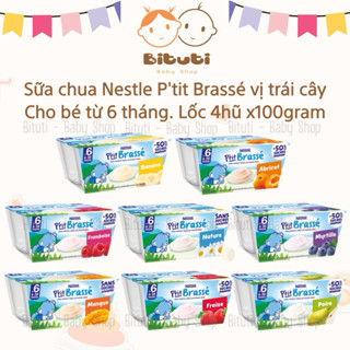 Sữa Chua Nguội Nestle Pháp đủ vị trái cây cho bé từ 6 tháng - Bituti Shop