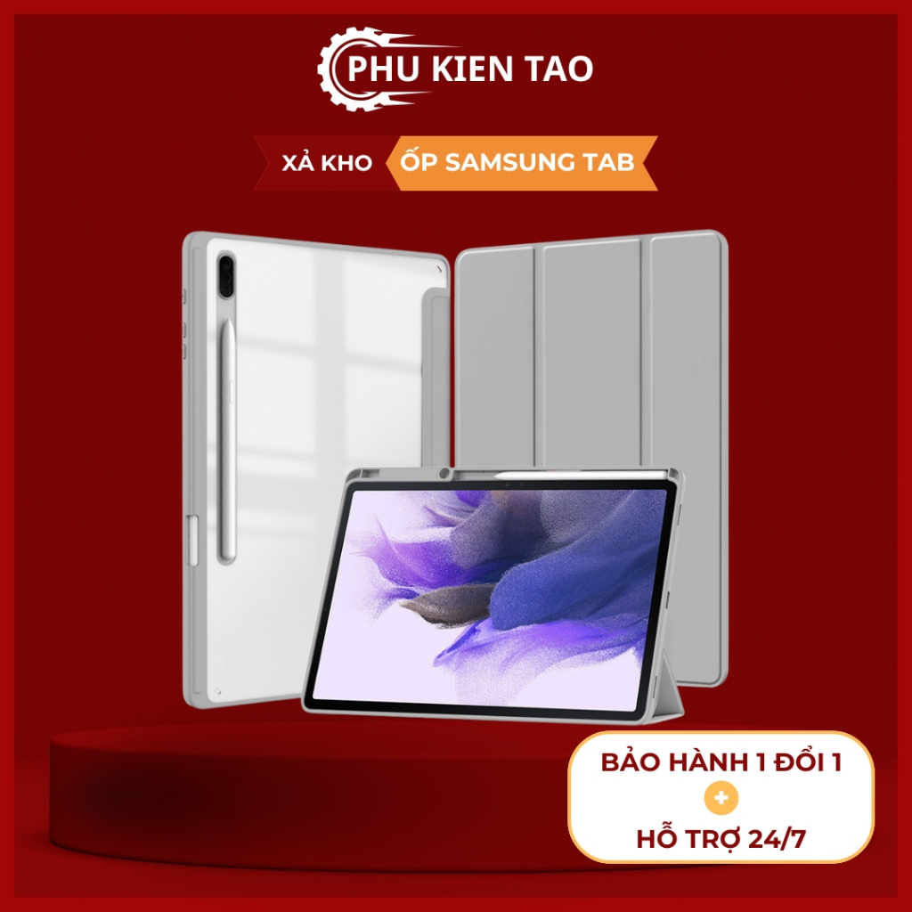 Bao da Samsung Galaxy Tab S10,S10+,S9, S9FE, S9+, S9 FE+, S9 Ultra Ốp Tab A9, A9+ Plus cao cấp, nam châm đóng mở tự động