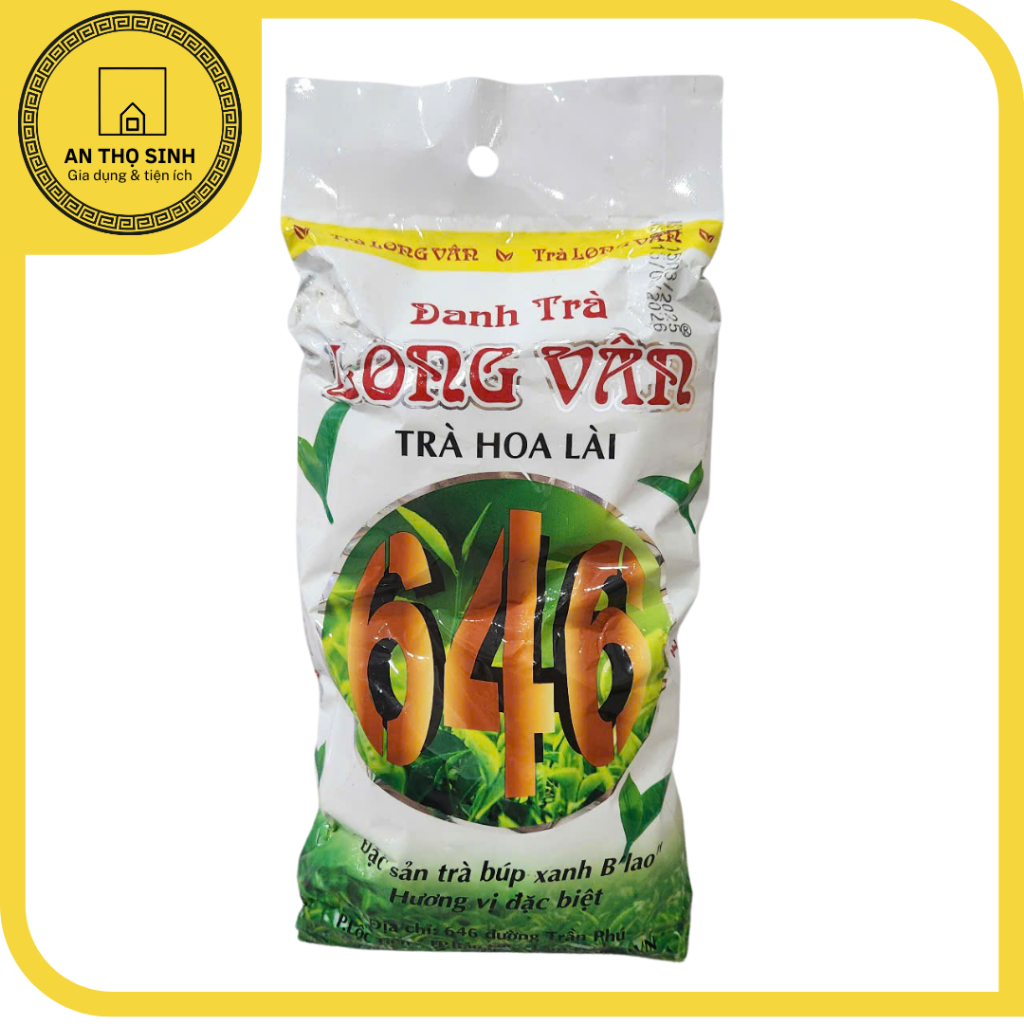 🍃 TRÀ HOA LÀI LONG VÂN – GÓI 300G TRẮNG 🌼 Hương trà dịu nhẹ – Vị an lành mỗi sáng 🌿