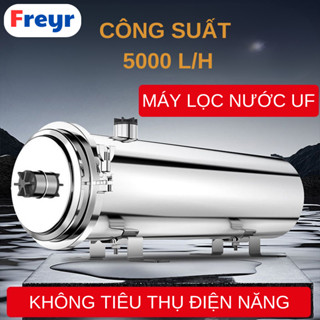 Máy lọc nước UF Lõi Lọc PVDF, lọc nước đầu nguồn, lọc nước sinh hoạt, nước máy, công suất 5000L/giờ