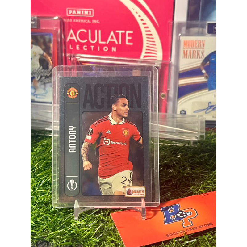 Thẻ bóng đá Antony Action Topps Merlin Heritage 2021/22
