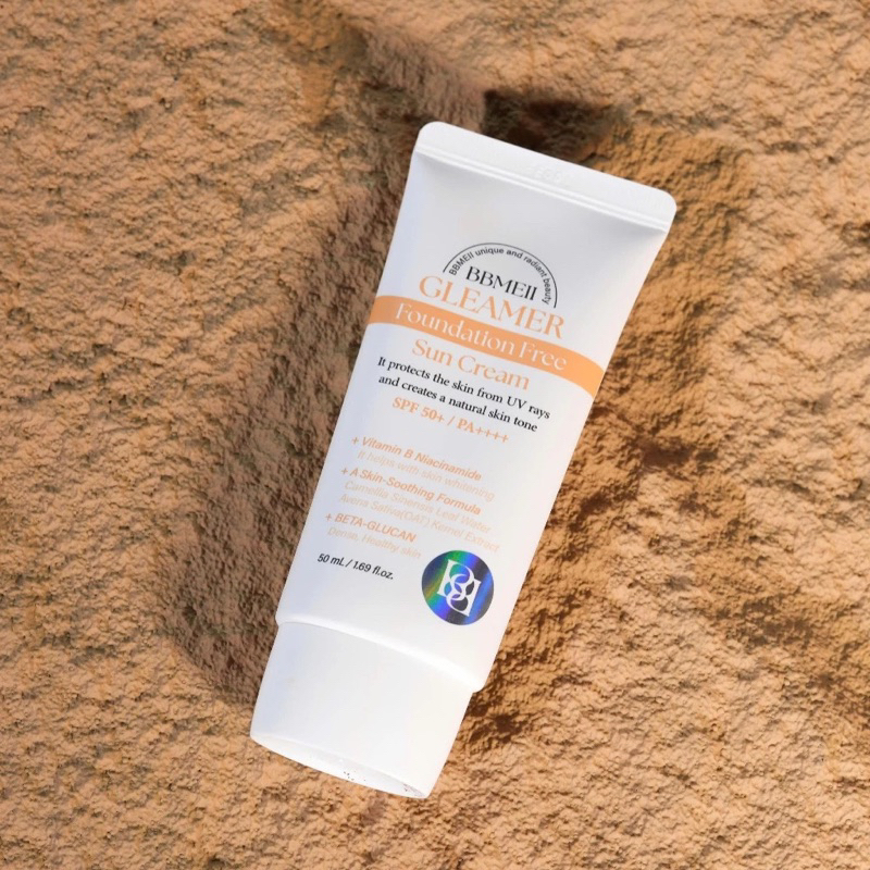 Kem chống nắng kiềm dầu nâng tone BBMEII tuýp 50gr - Sun Cream