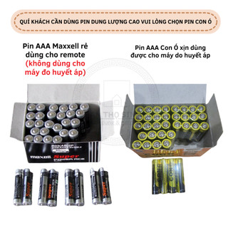 [Một cặp] pin nhí AAA dùng cho remote, đồ chơi điện tử