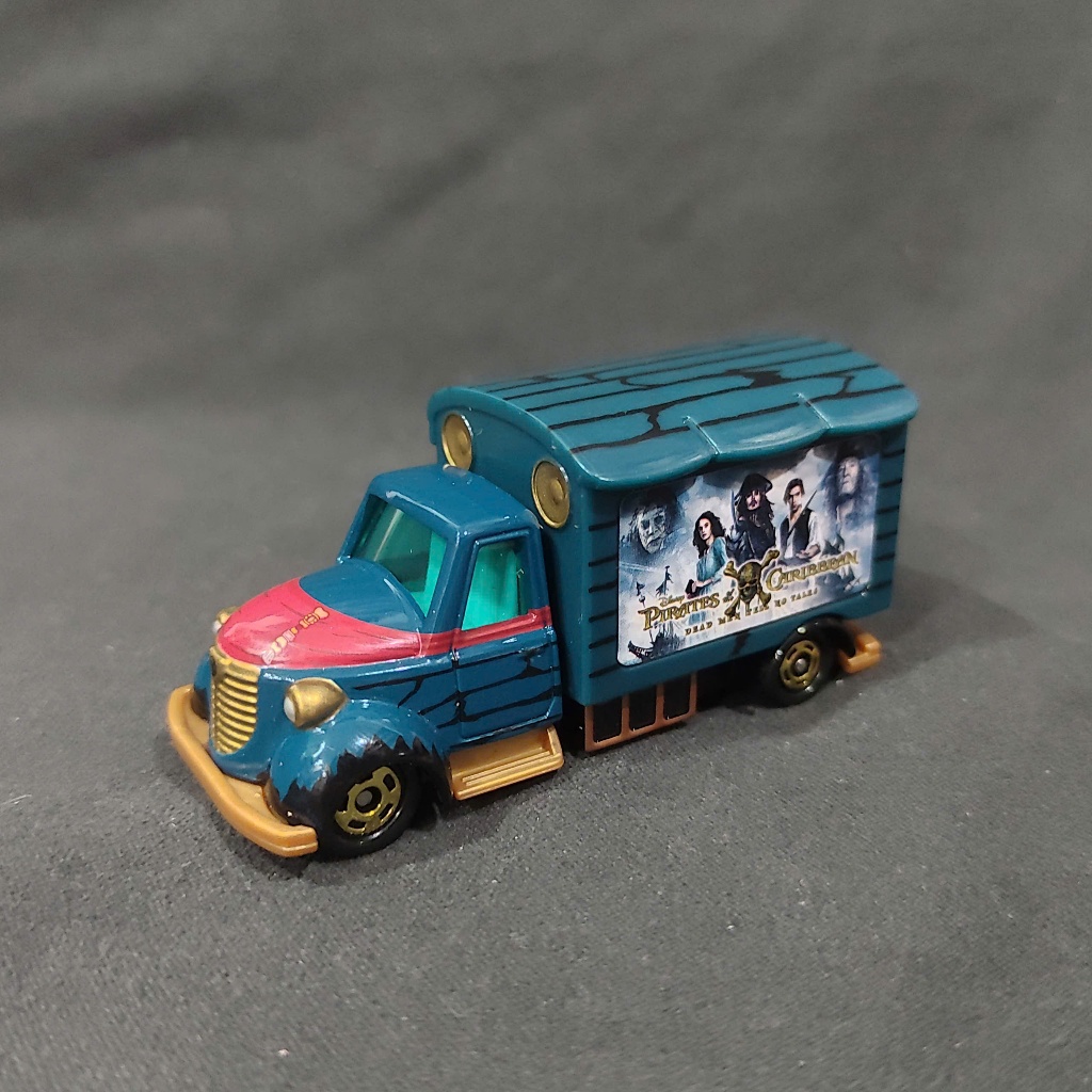TOMICA Disney Motors Good Day Carry Pirates of the Caribbean, hàng sưu tầm không còn hộp, tỷ lệ 1:64