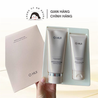 Set sữa rửa mặt Ohui hồng chống lão hoá