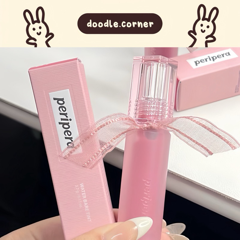 [Màu 01-17] Son tint bóng Peripera Water Bare Tint