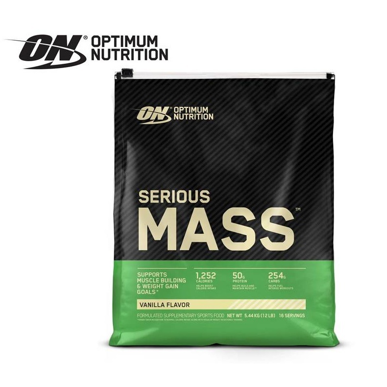 Optimum Nutrition Serious Mass 12lb (5.4kg) hỗ trợ tăng cơ tăng cân