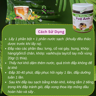 ĐẮP THẢO MỘC TUỆ ÁNH - SỨC KHOẺ HOÀN HẢO