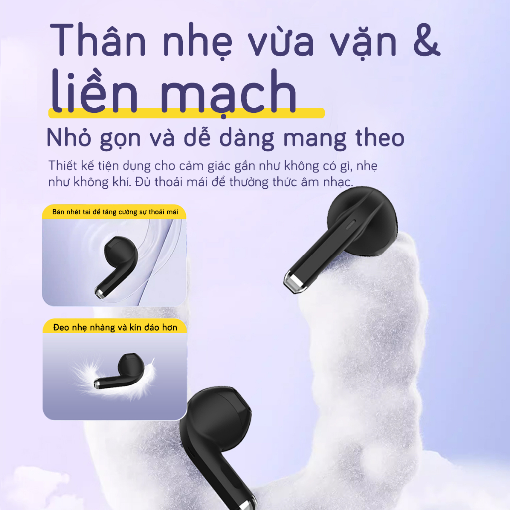 Tai nghe True Wireless StarGO Tune Bluetooth 5.4 màn loa Dynamic Driver 13mm phát nhạc Lossless | BigBuy360 - bigbuy360.vn