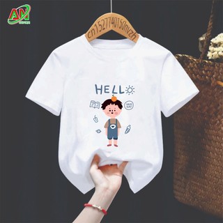 áo đôi nam nữ tình yêu 2025-áo gia đình chất cotton mịn mát đru size từ 5-100 kí