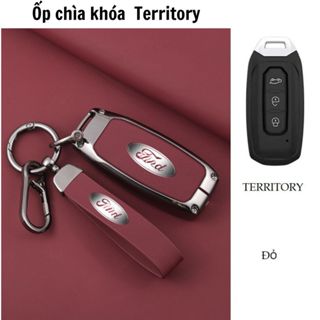 Vỏ Bảo Vệ Chìa Khóa Smartkey Áp Dụng Cho Territory – Hợp Kim Sáng Bóng + TPU Chống Xước