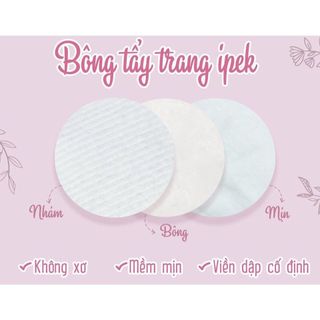 Bông Tẩy Trang Ipek 150 Miếng Cotton Pads