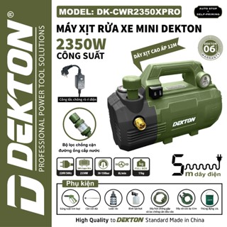 MÁY XỊT RỬA XE MINI DEKTON DK-CWR2350XPRO CHÍNH HÃNG