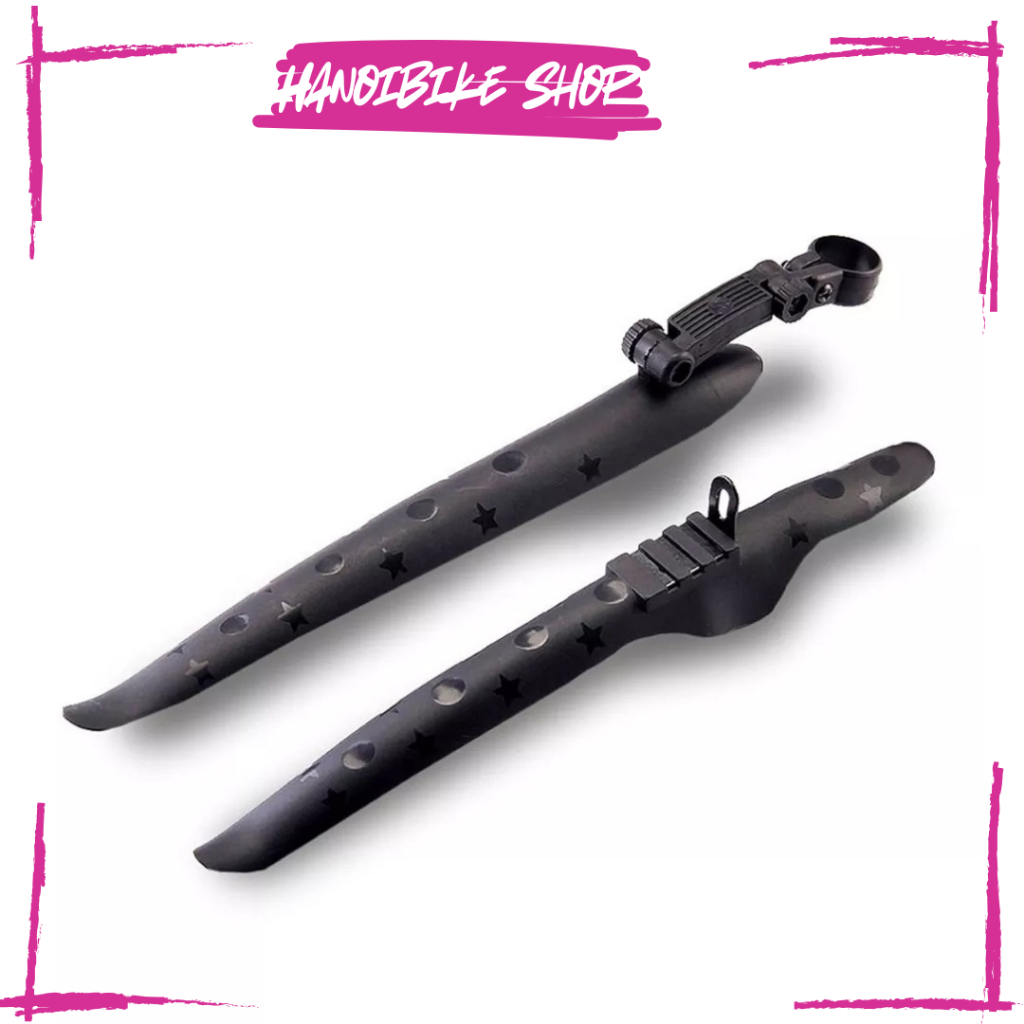 Chắn bùn xe đạp ngôi sao bánh 700C loại ngắn