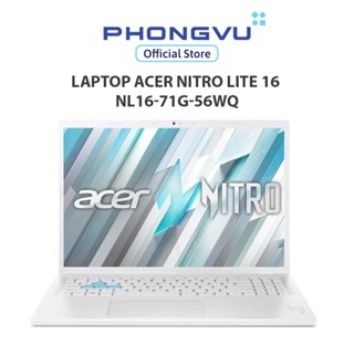  Laptop Acer Nitro Lite 16 NL16-71G-56WQ  i5-13420H  GeForce RTXTM 3050  16GB  512GB  Windows 11  - Bảo hành 24 tháng 