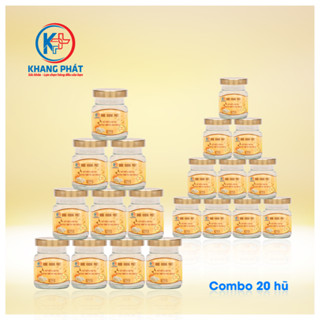 Combo 20 hũ TỔ YẾN CHƯNG ĐÔNG TRÙNG HẠ THẢO Dược Khang Phát (20 hũ x 70ml)
