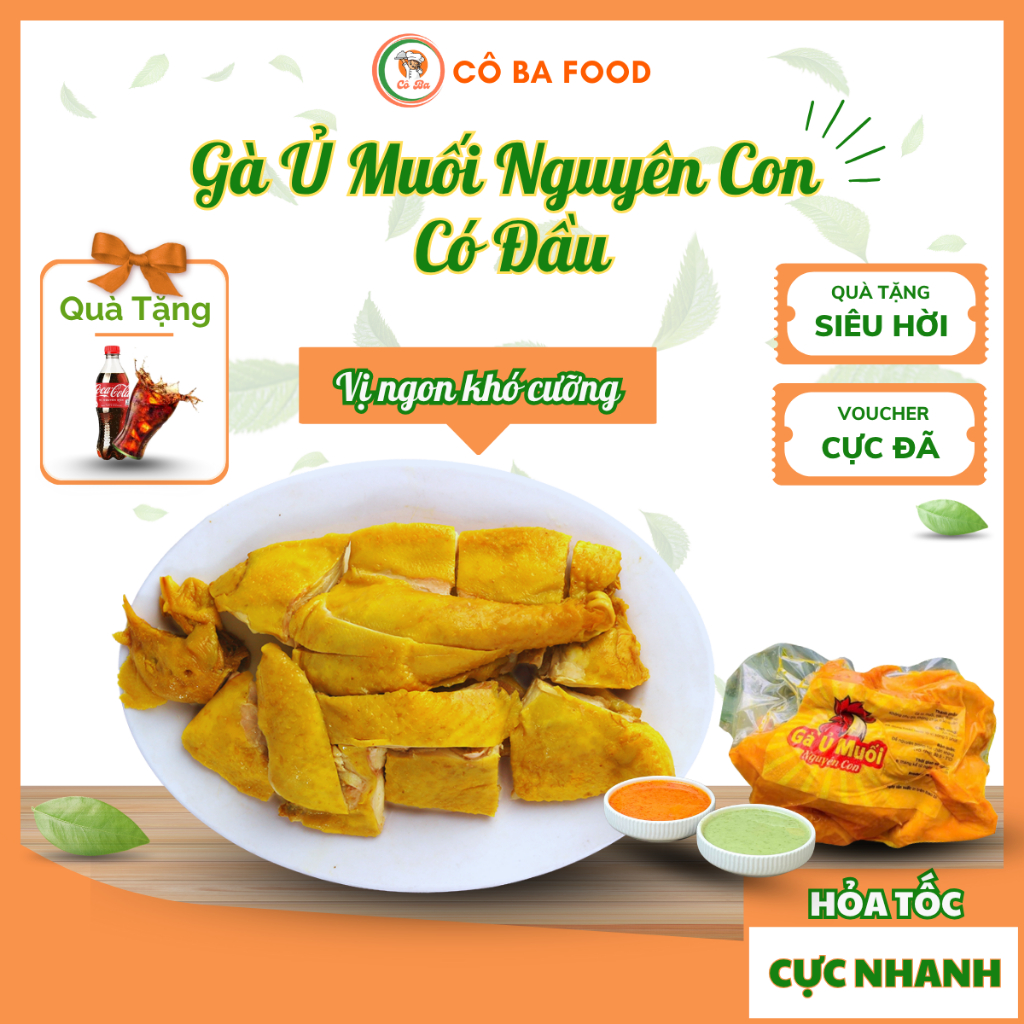[ Siêu Tốc 1H ] Gà Ủ Muối Hoa Tiêu -Giòn Ngon
