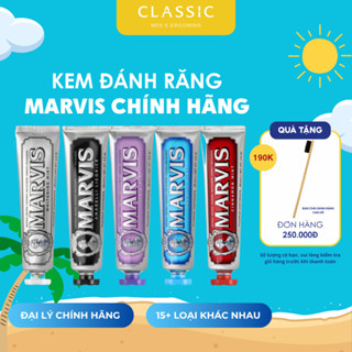 Kem đánh răng Marvis Toothpaste - Đầy đủ mùi hương