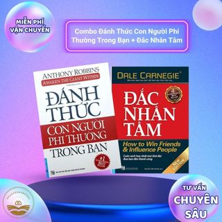 Sách - combo đánh thức con người phi thường trong bạn + đắc nhân tâm