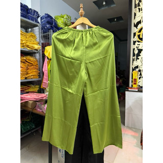 Quần lụa SATIN mặc kèm áo bà ba chất loại 1 mềm mịn mát