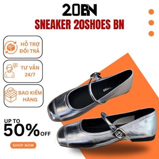 Giày Búp Bê Nữ Mary Jane, Giày Nữ Bệt Phối Quai Chun Ngang Mũi Vuông Siêu Mềm Êm Chân Hàng Đẹp Full Box || N03