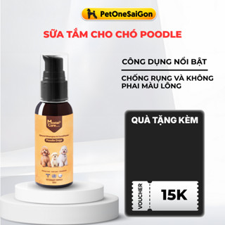 Sữa tắm chó poodle , sữa tắm thơm lâu MASTERCARE ngăn ngừa ghẻ nấm, lưu hương lâu, giảm rụng lông