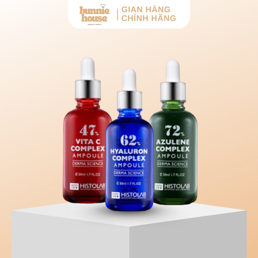 [Hàng Cty] Serum Histolab Dưỡng Da  (62% Hyaluron, 47% Vita C, 72% Azulene)