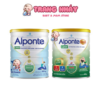 Sữa Bột Alponte Canxi /Canxi Gold Nano 800G bổ sung canxi phòng ngừa loãng xương