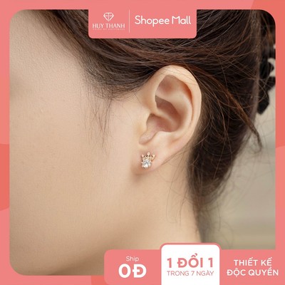 Bông Tai Vàng Tây BTPTB288 Huy Thanh Jewelry