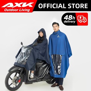  Áo mưa xe máy cao cấp 1 & 2 người - Cánh dơi chống rách vải dù chống nước có lỗ xỏ gương trùm kín an toàn 