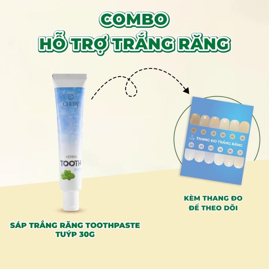 Sáp Trắng Răng Tooth Paste Dạng Tuýp 30g CAY HƠN - Trắng Răng, Thơm Miệng…