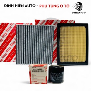 Veloz (2022-24), Avanza (2022-24), Raize (2022-24): Lọc gió động cơ, lọc điều hoà & lọc nhớt