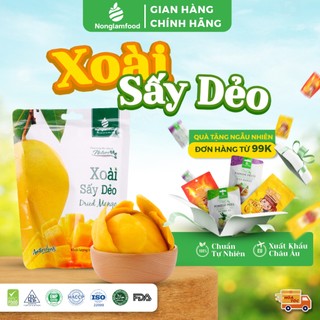  Xoài sấy dẻo Xoài phủ socola Nonglamfood túi 50g 75g 100g 200g 500g Ăn vặt ăn kiêng giữ dáng 