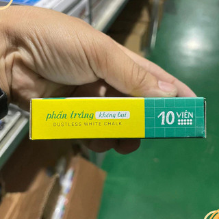 (Chỉ Giao Hỏa Tốc) Combo 10 Hộp Phấn Trắng Không Bụi Thiên Long DC-008