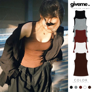 [3L CỔ VUÔNG JUDUN] Áo Tanktop 2 Dây Ba Lỗ Nữ Cổ Vuông JUSTDUN Co Giãn Thoải Mái Giveme.clothing_saigon
