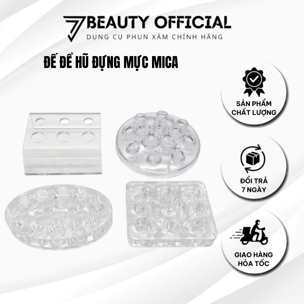 Đế Để Hũ Đựng Mực Mica Các Mẫu