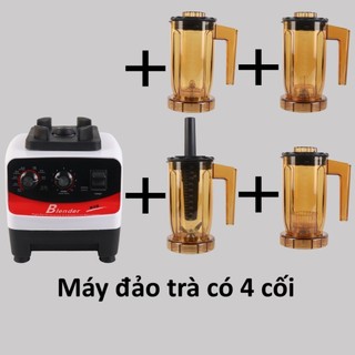 Máy đảo trà đa năng Blender 816 với 4 cối xay cho các chức năng khác nhau