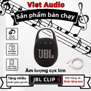 Loa Bluetooth JBL Clip 5, Bụi IP67- Bluetooth 5.3- Móc Treo Đa Năng Năm,Âm lượng siêu lớn