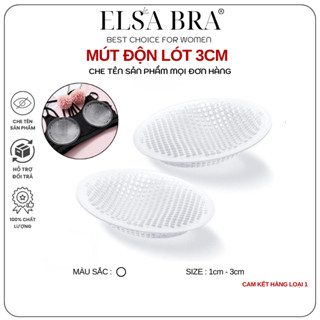 Miếng Độn Ngực Trong Suốt Siêu Bám Dính Chống Trượt Nâng Ngực Chuyên Mặc Bikini 6675