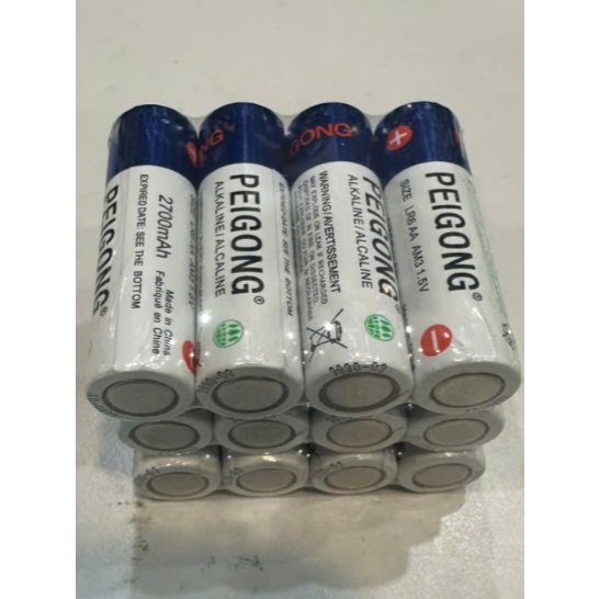 4 viên Pin Alkaline dành cho khóa thông minh PEIGONG 2700mah (Pin 2A), 1200mAh (Pin 3A)