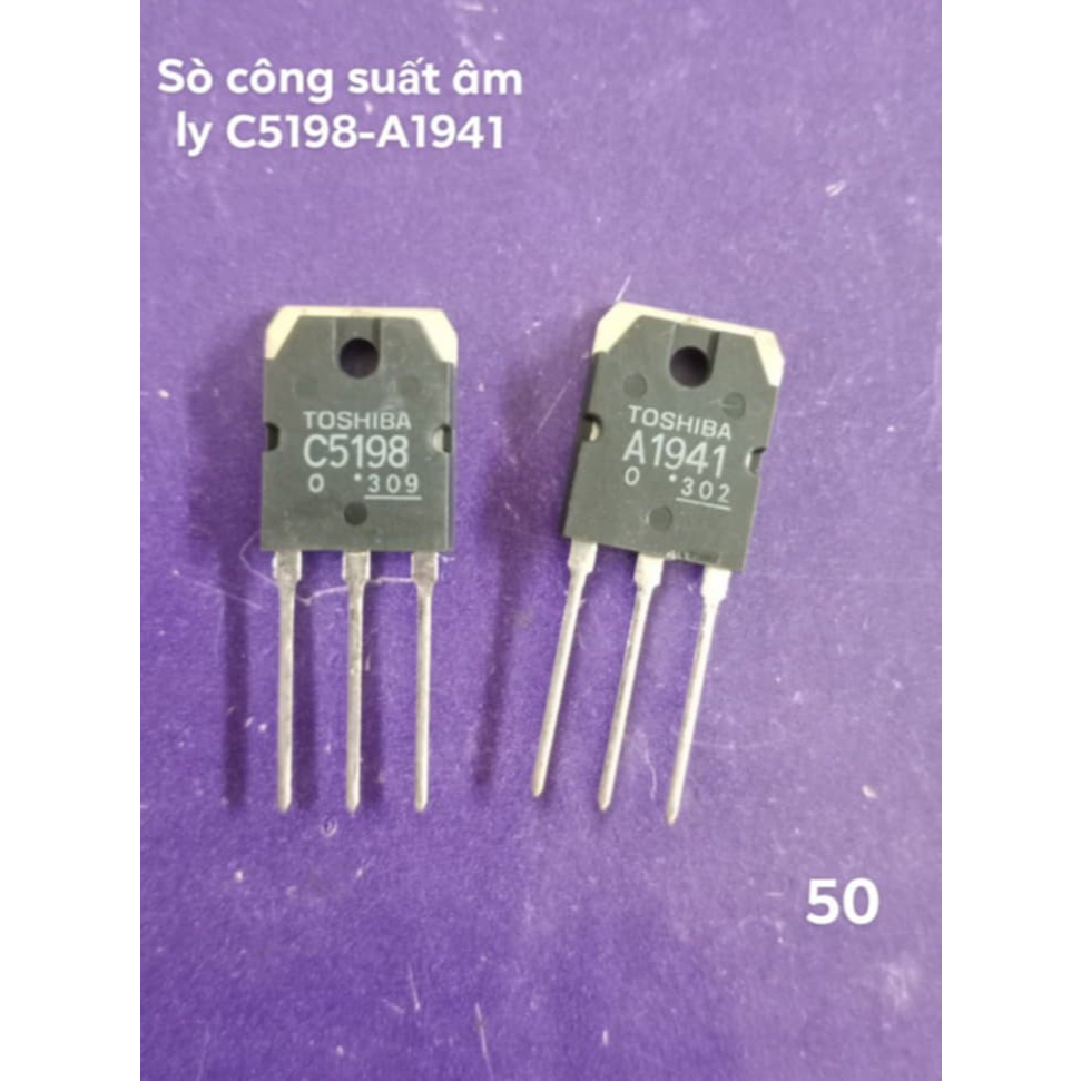 Sò công suất âm ly C5198-A1941