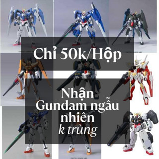 Mô Hình Gundam Giá Rẻ 50k Nhận Ngẫu Nhiên (Tình trạng hộp ngoài hư hại)