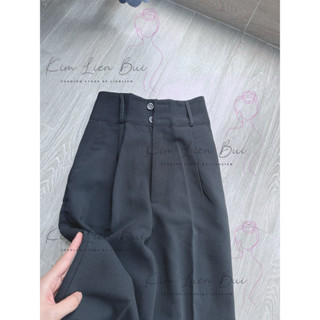 [Mã 20CĐ] Quần Tây 2 Nút Nhựa Có Đai